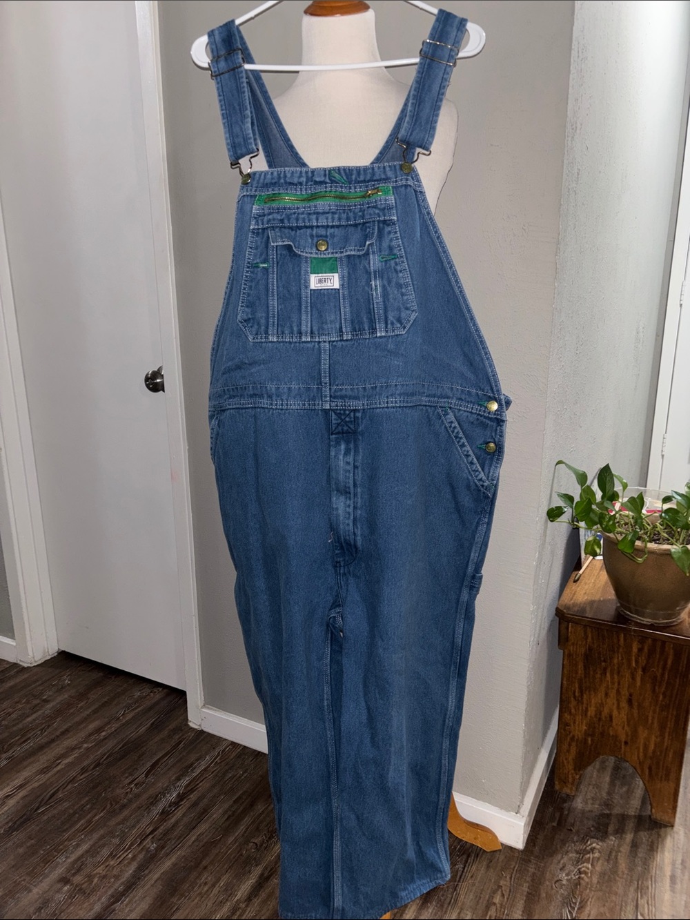 Liberty Denim Carpenter Overalls with Front Pocket